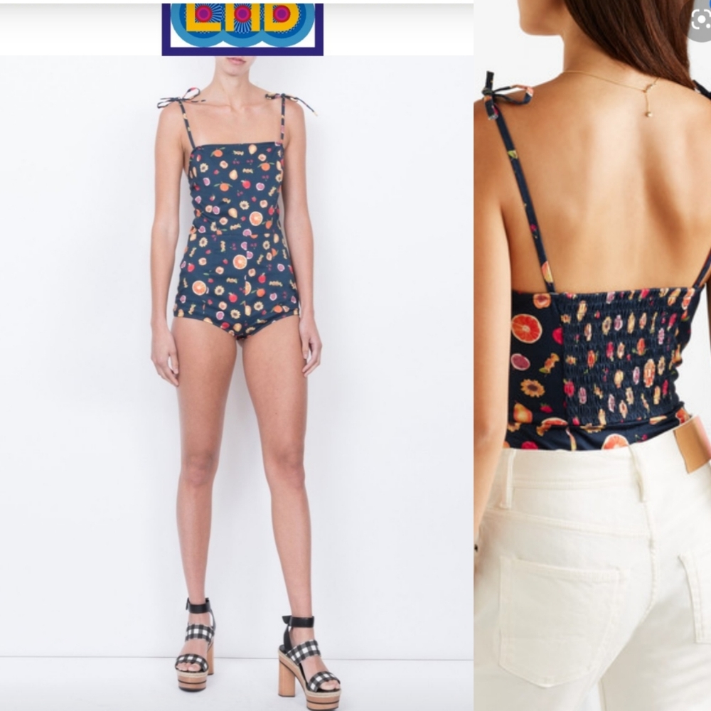 LHD Net a Porter Sainte Maxime fruity playsuit 4